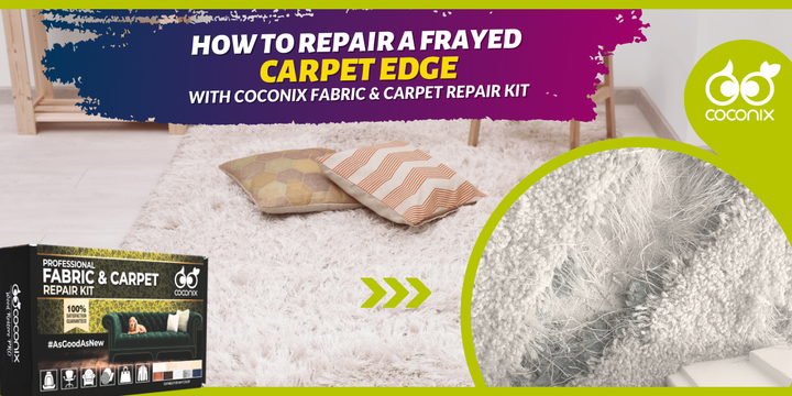 How to repair a frayed carpet edge