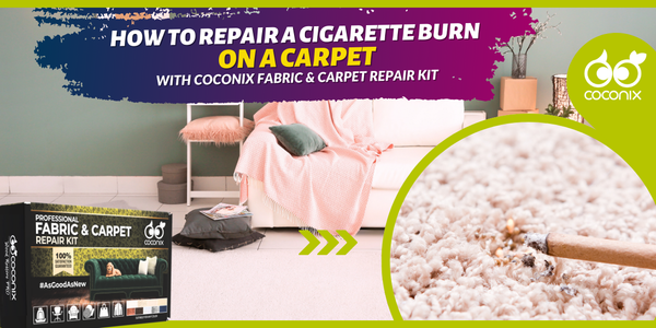 How to repair a cigarette burn in a carpet?