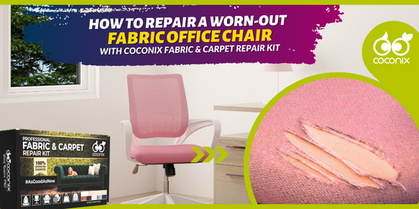 How to repair a worn-out fabric office chair?