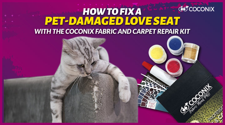 How to fix a pet-damaged love seat