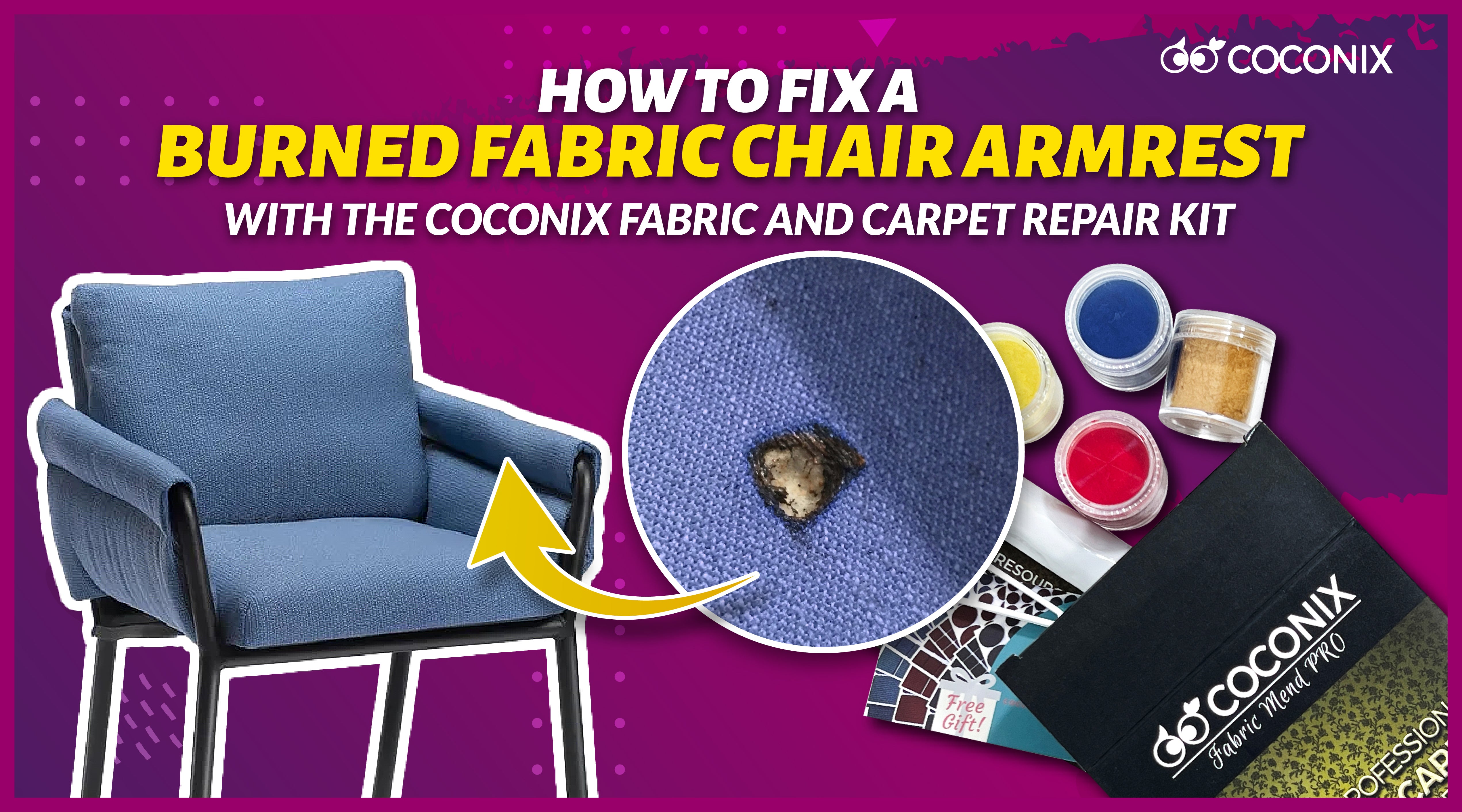 how-to-fix-a-burned-fabric-chair-armrest-with-the-coconix-fabric-and-c