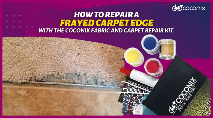 How to repair a frayed carpet edge