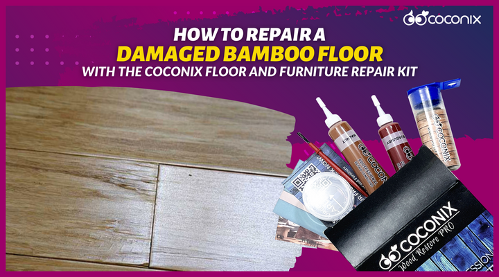 How to repair a damaged bamboo floor