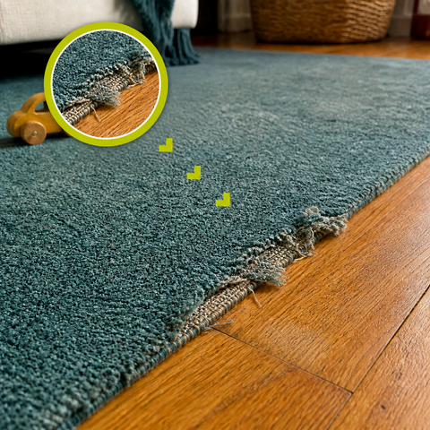 How to repair a frayed carpet edge?