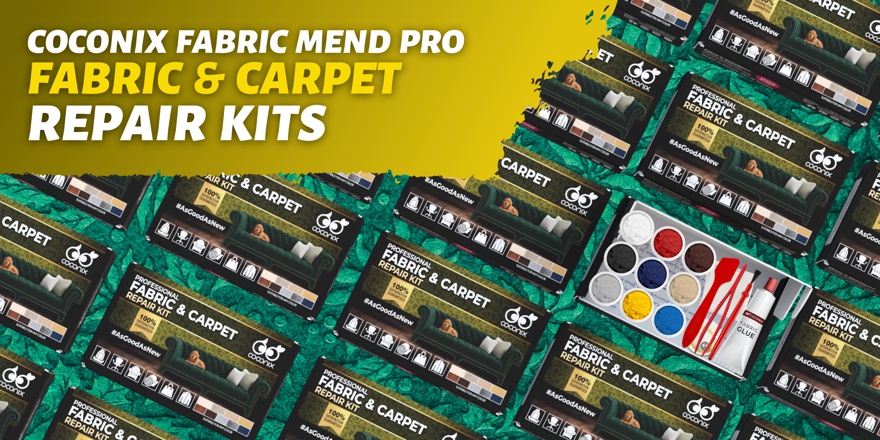 Fabric & Carpet Repair Kits - Coconix