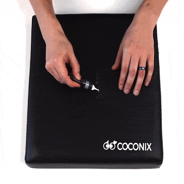 COCONIX Black Leather Repair Kits for Couches - Vinyl & Upholstery