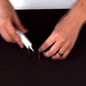 Method demonstration: Applying the Fabric Glue