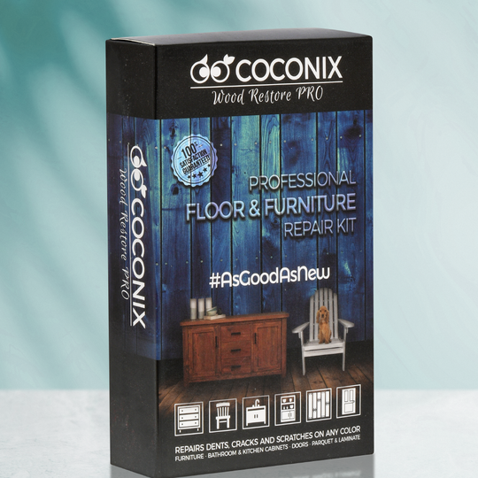 Wood repair kit - Floor and furniture repair kit - Coconix Professional Floor and Furniture Repair Kit
