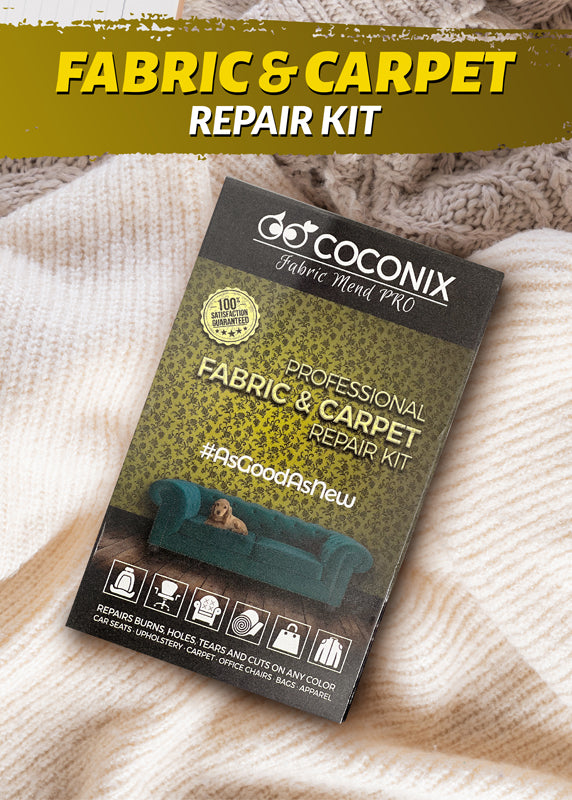 Fabric repair kit - carpet repair kit - Coconix Fabric and Carpet Repair Kit