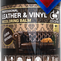 COCONIX LEATHER & VINYL RECOLORING BALM - DARK BROWN