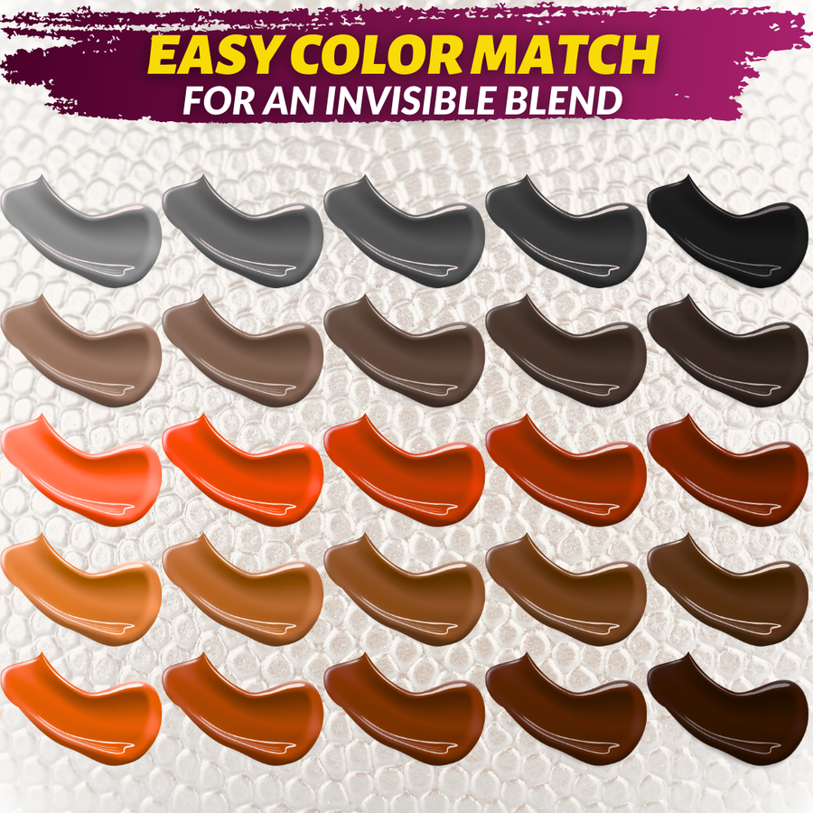 COCONIX LEATHER & VINYL REPAIR KIT - BROWN & SHADES