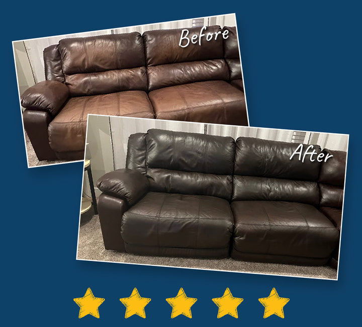  Coconix Upholstery, Vinyl and Leather Repair Kit - Furniture,  Couch, Sofa, Boat, Car Seat, Jacket Restorer - Super Easy Instructions to  Restore and Match Any Color Genuine, Italian, Bonded, Bycast, PU 