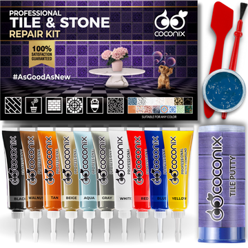 COCONIX TILE & STONE REPAIR KIT - MIX & MATCH ANY COLOR