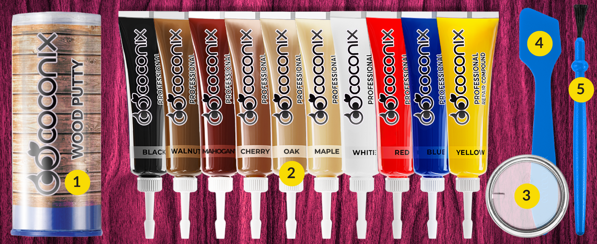 Floor & Furniture Repair Kit - Mix & Match Any Color