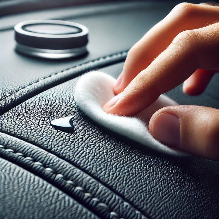 How to repair a cracked vinyl car dashboard