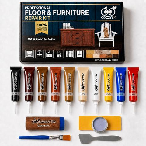 Coconix Floor and Furniture Repair Kit - Mix and Match Any Color