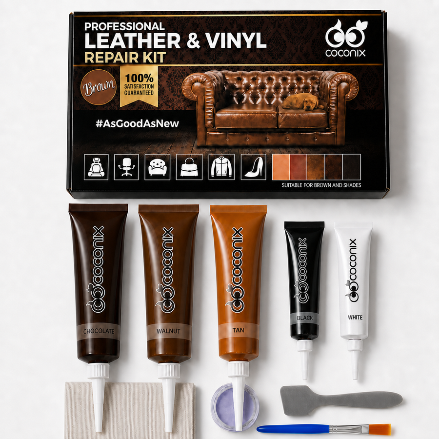 Leather & Vinyl Repair Kit Brown