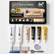 Coconix Leather and Vinyl Repair Kit - White and Shades kit contents