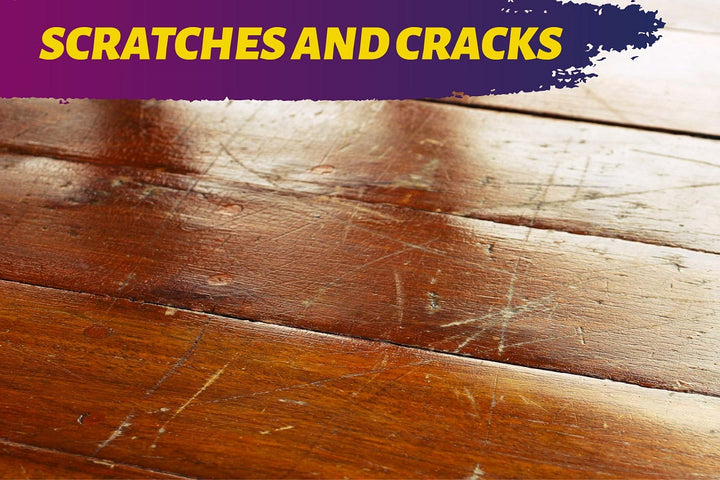 How to repair a scratched hardwood floor with the Coconix Floor and Fu