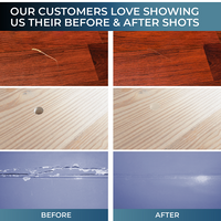 Before & After Using Coconix Floor and Furniture Repair Kit - coconix