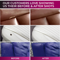 Before & After Using Coconix Leather and Vinyl Repair Kit - Mix & Match Any Color - coconix
