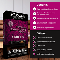 Why Coconix Leather and Vinyl Repair Kit - Mix & Match Any Color - coconix