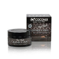 Coconix Leather & Vinyl Recoloring Balm - Pure Black